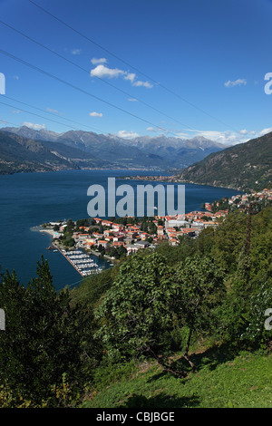 City view, Bellano, Lake Como, Lombardy, Italy Stock Photo