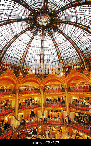 The Galeries Lafayette, Paris, France Stock Photo