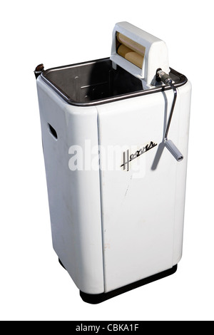 1948 Vintage Hoover Model 0307 Washing Machine Cut Out Stock Photo