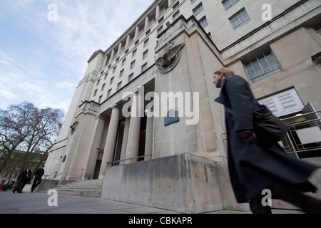 mod Ministry of Defence Whitehall, London Stock Photo