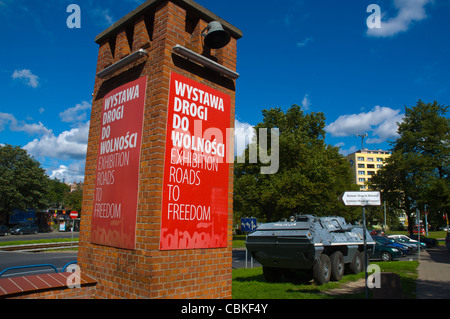Roads to Freedom exhibition exterior Gdansk Pomeriania northern Poland Europe Stock Photo