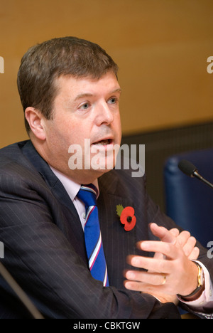 Paul Burstow Lib Dem MP (Minister of State for Care Services) speaking at a carers' conference, London, UK. Stock Photo