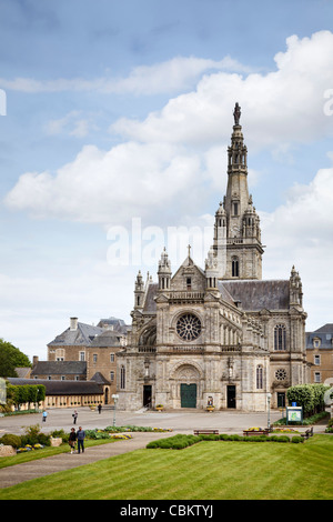 Church at St Anne d'Auray, Morbihan, Brittany, France Stock Photo