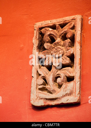 Facade and roofs details, Forbidden City in Beijing. Imperial palace in China. Stock Photo