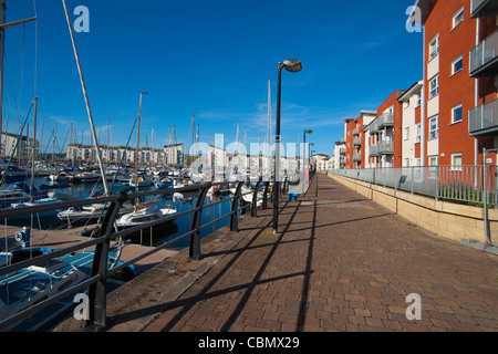 Ardrossan Marina, Ayrshire, Strathclyde, Scotland Stock Photo