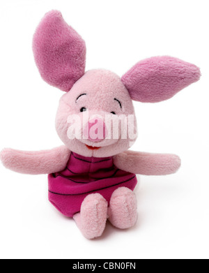 Soft Toy Piglet From Winnie The Pooh Stock Photo