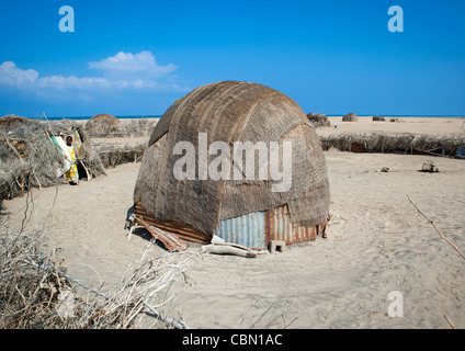 Aqal Soomaali, Somali Hut In The Lughaya Area Somaliland Stock Photo ...