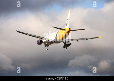 Monarch airbus A321 Stock Photo