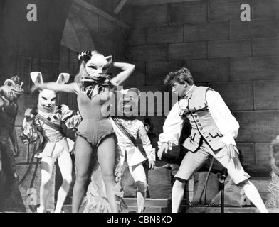 TOMMY STEELE as Buttons in the Cinderella pantomime at the Coliseum, London, in 1958 Stock Photo