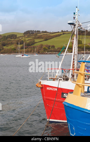 Harbour at Union Hall, County Cork, Republic of Ireland. Stock Photo