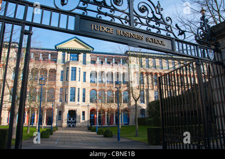 The Judge Business School, University of Cambridge on the site of the old Addenbrookes hospital. UK Stock Photo