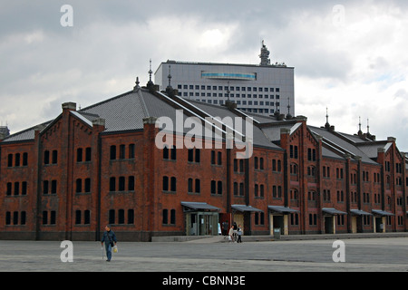 Red Brick Warehouse, Minato Mirai, Yokohama, Japan Stock Photo