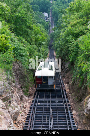 Tennessee, Chattanooga, Lookout Mountain Incline Railway. Stock Photo