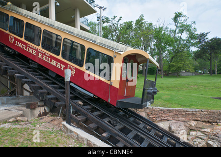 Tennessee, Chattanooga, Lookout Mountain Incline Railway. Stock Photo