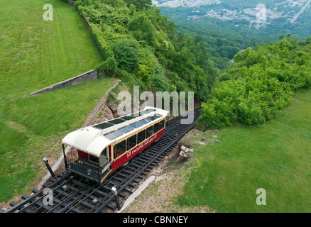 Tennessee, Chattanooga, Lookout Mountain Incline Railway. Stock Photo