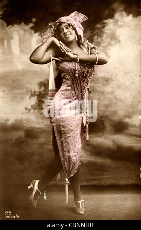 Beautiful African-American Performer Josephine Baker