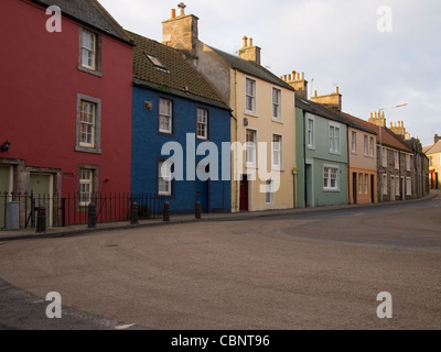 Anstruther Wester High Street, Fife, Scotland Stock Photo
