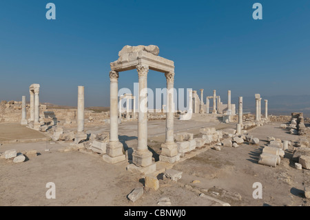 Laodicea on the Lycus was the ancient metropolis of Phrygia Pacatiana built on the river Lycus in Anatolia,Denizli ,Turkey Stock Photo