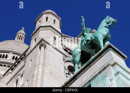 Sacre Ceure cathedral in Paris  Stock Photo