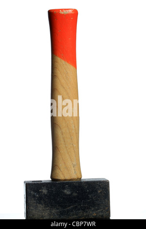 hammer on white background Stock Photo