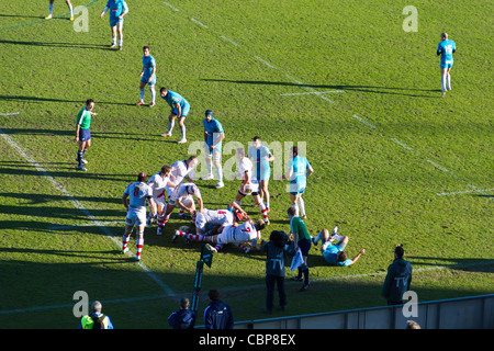 Rugby - Heineken Cup - Aironi vs Ulster Stock Photo