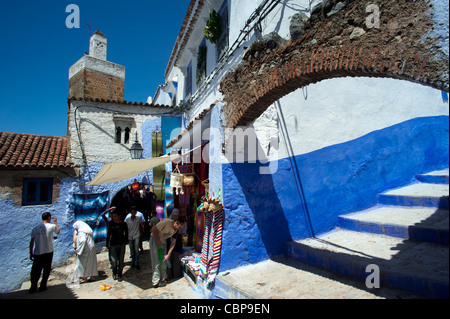 Chefchaouen, Rif region. Morocco.North Africa. Stock Photo