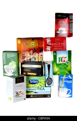Tea Bags Stock Photo