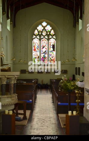 St. Mary's Church, Kempsford, Gloucestershire, Cotswolds, UK Stock Photo