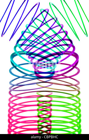 Coil Spring Toy Stock Photo
