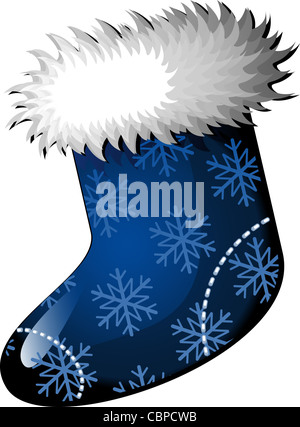 Christmas stocking Stock Photo