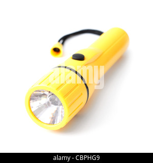 A torch isolated on white Stock Photo