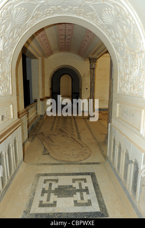 Saddam Hussein's looted palace Babylon, Iraq. He was not likely ever there however it was used by US forces during the Gulf war. Stock Photo