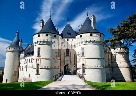 Loire Valley, Chaumont sur Loire Castle Stock Photo