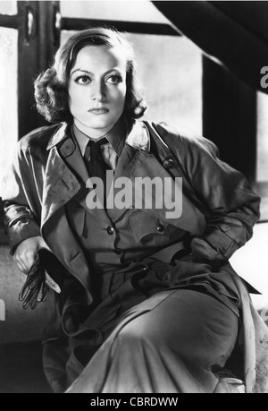 Joan Crawford ( March 23, 1905 – May 10, 1977 ), born Lucille Fay LeSueur - American actress Stock Photo