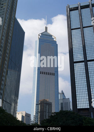 dh Central Plaza Tower WAN CHAI HONG KONG Skyscraper building wanchai china modern architecture block Stock Photo