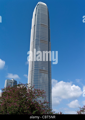 dh  CENTRAL HONG KONG Central Hong Kong skyscraper IFC 2 tower international finance centre china Stock Photo