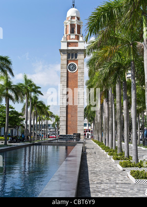 dh Old Clock Tower TSIM SHA TSUI HONG KONG Former Kowloon Canton Railway Clock Tower clocktower Stock Photo