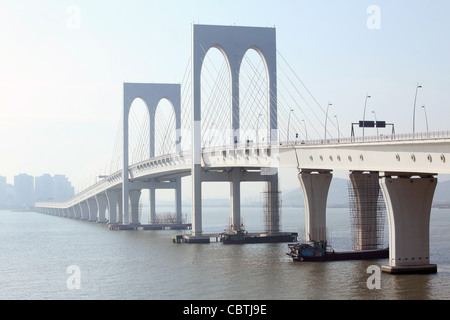 Sai Van Bridge, Macau Stock Photo