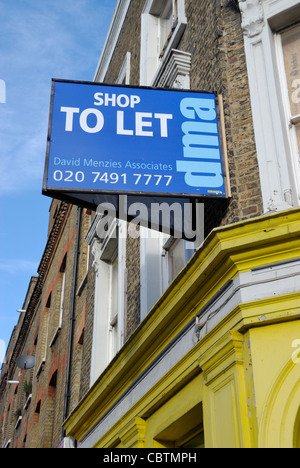 Commercial to let sign Stock Photo - Alamy