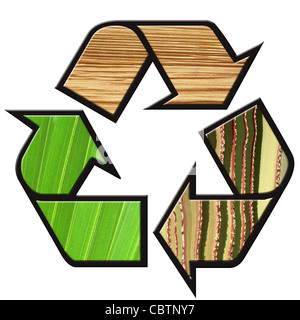 Recycle sign Stock Photo