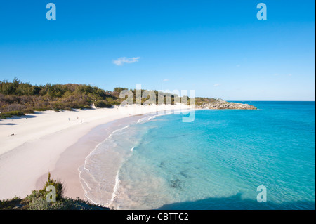 Bermuda. Horseshoe Bay beach, Bermuda. Stock Photo