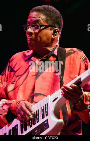 HERBIE HANCOCK performs on the Jimmy Lyons Stage - 54TH MONTEREY JAZZ FESTIVAL 2011 Stock Photo