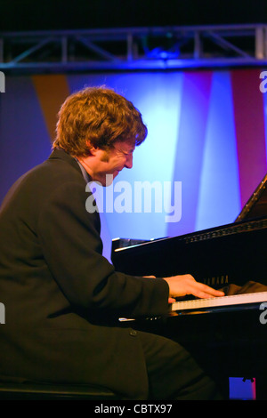 BENNY GREEN plays piano in the nightclub - 54TH MONTEREY JAZZ FESTIVAL 2011 Stock Photo