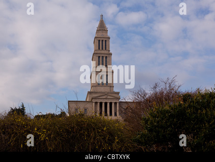 Washington Masonic Temple and memorial tower in Alexandria, Virginia. The tower was completed in 1932 Stock Photo