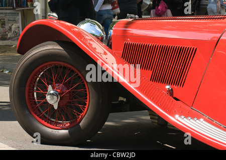 The Jaguar SS 100 Roadster Stock Photo