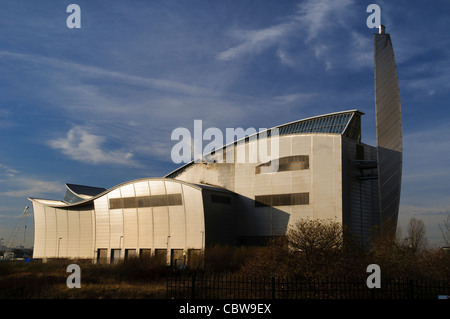 Crossness Sewage Sludge Incinerator Stock Photo