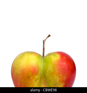 Apple, heart shape Stock Photo