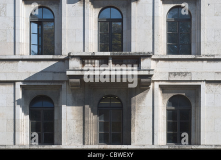 University of Music and Performing Arts as Example of Nazi Architecture in Munich Stock Photo