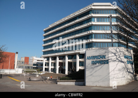 The American Express offices (AMEX House) on Edward Street, Brighton, East Sussex, UK. Stock Photo