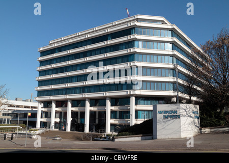 The American Express offices (AMEX House) on Edward Street, Brighton, East Sussex, UK. Stock Photo